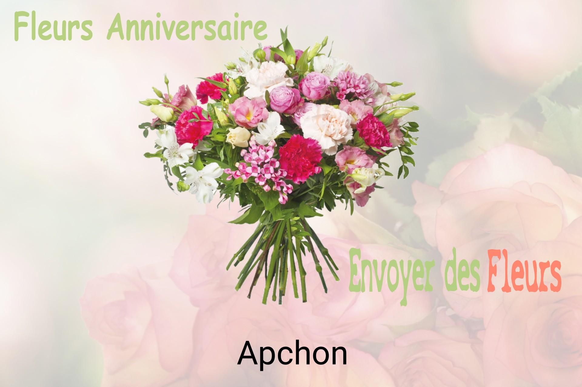 Bouquet de fleurs d’anniversaire livré à Apchon